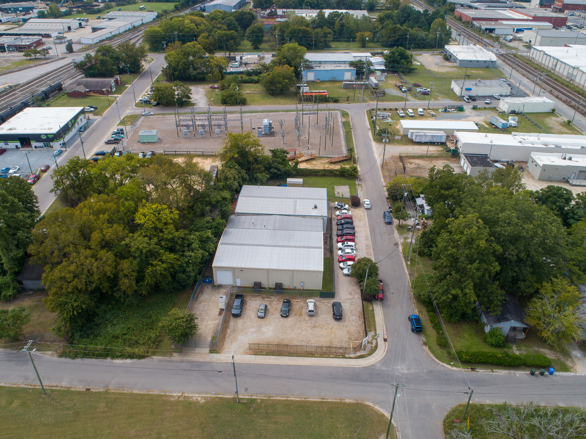 335-337-McMillan-St-Fayetteville-NC Drone Side